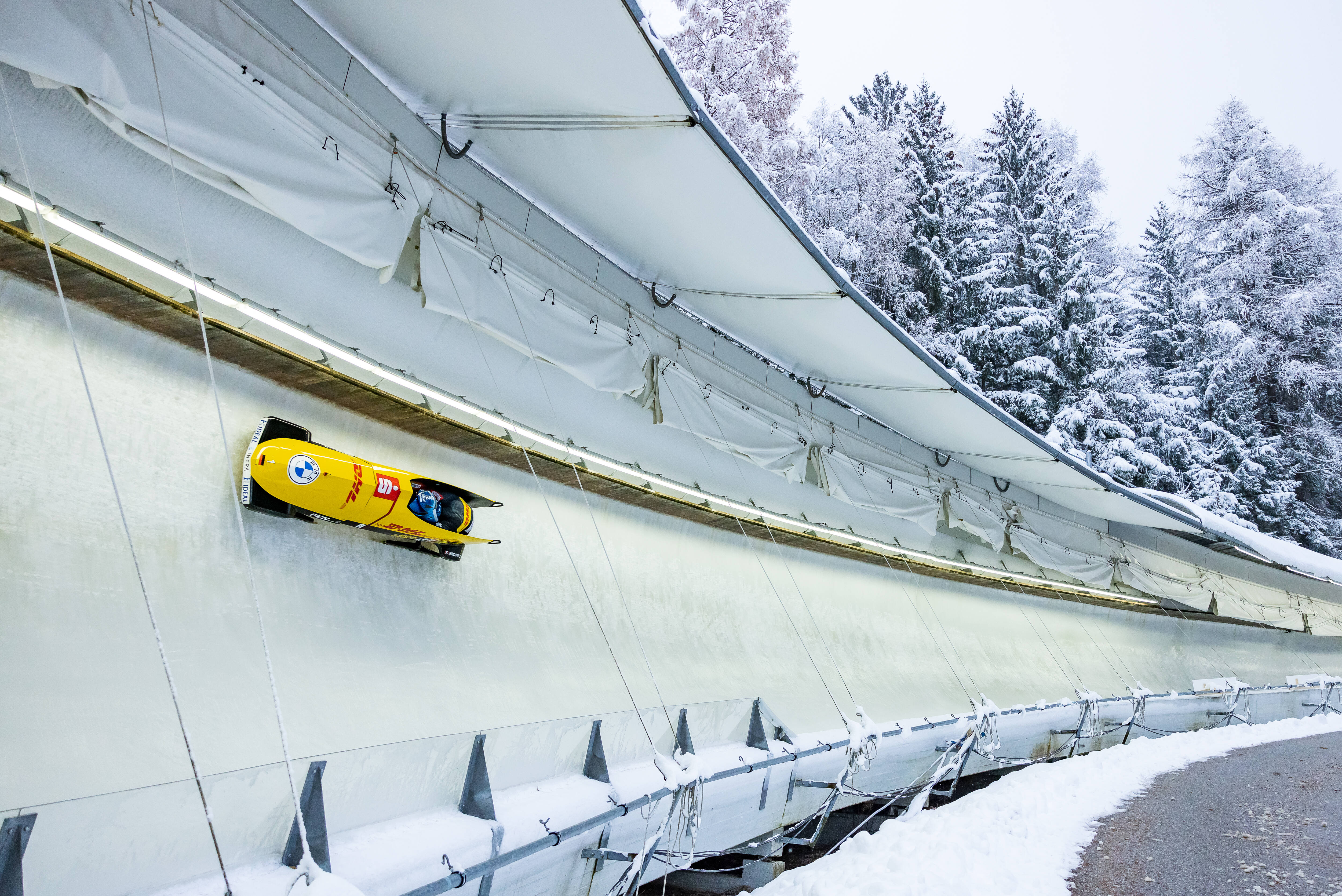 IMAGO / Sammy Minkoff | Francesco Friedrich and Throsten Margis represent team Germany at the IBSF Bob & Skeleton World Cup in Innsbruck, Austria on November 27, 2021