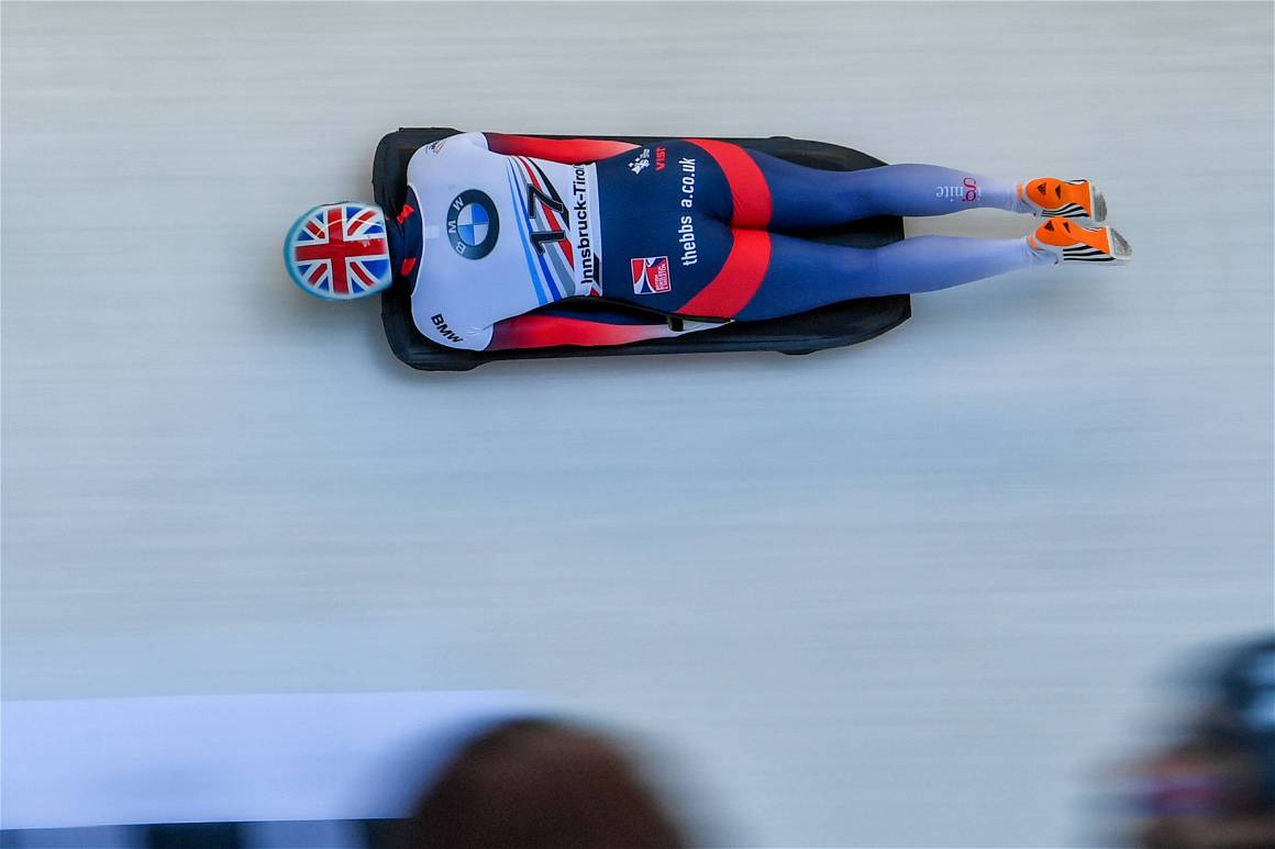 IMAGO / GEPA pictures | Laura Deas of Great Britain IBSF Bob & Skeleton World Cup in Innsbruck, Austria on January 17, 2020
