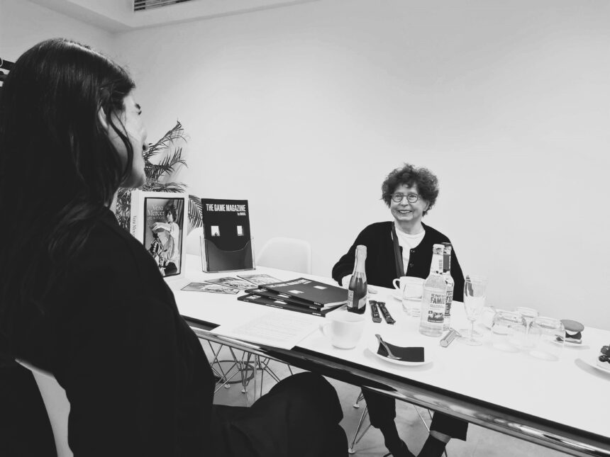  Artist and photographer Vera Mercer in her interview.