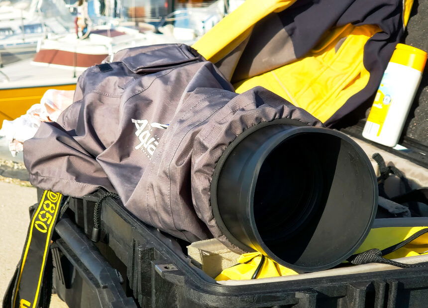 Sailing photography gear for challenging weather conditions