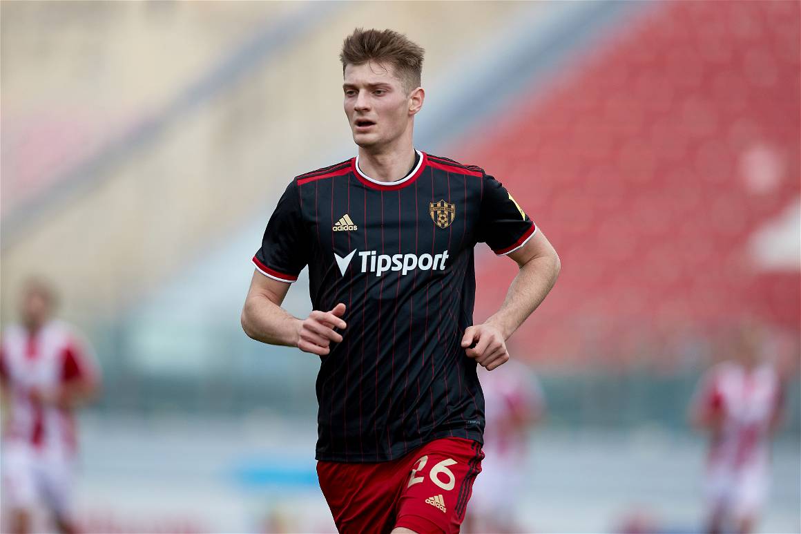 IMAGO / Domenic Aquilina | All eyes were on Sebastian Kosa, centre-back of Spartak Trnava, still only 18, and regarded as one of the most promising talents in Slovakia.