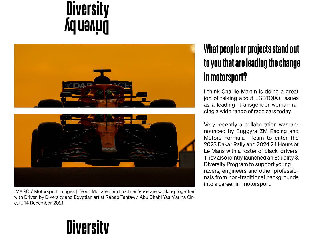 Driven by Diversity: An Interview.