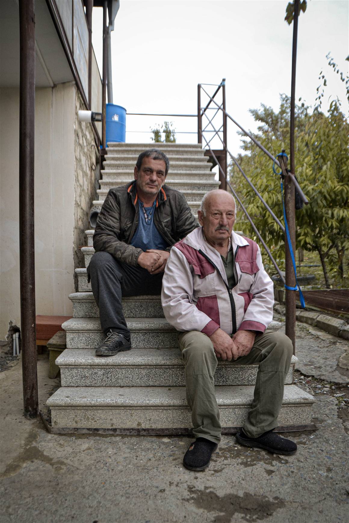 Photo: Giorgi Begiashvili (50) & Jumber Begiashvili (77) | instagram @nicolomalvestuto