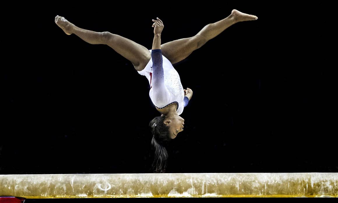 Simone Biles is the 2016 Olympic individual all-around (2019) MARC ASPLAND