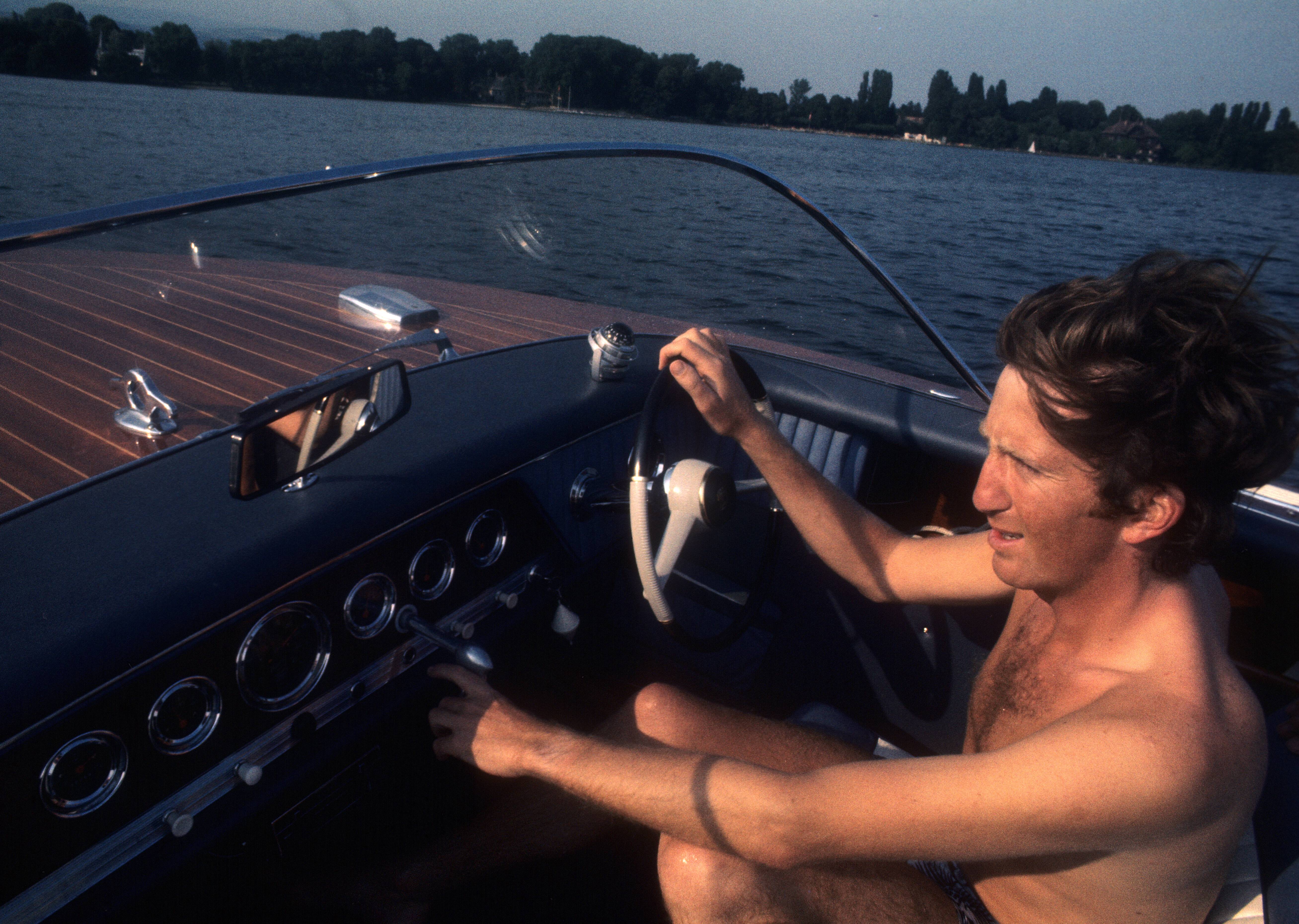 IMAGO / WEREK | Jochen Rindt in his motorboat. 9 July, 1970.