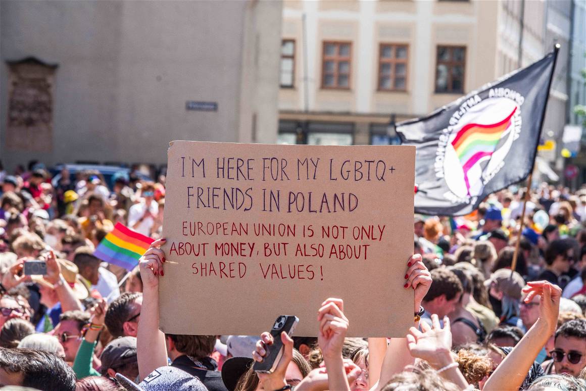 IMAGO / ZUMA Wire / Sachelle Babbar | Munich, Bavaria, Germany: Under the motto of oeLess Me, More We, Munich held the 2022 installment of the Christopher Street Day parade where organizers hope to create more societal acceptance and solidarity.