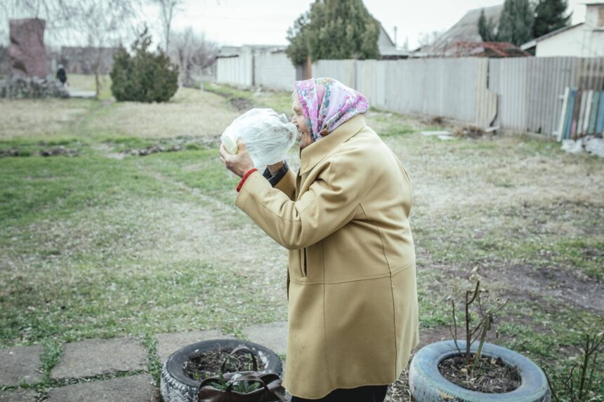 people of Ukraine in war