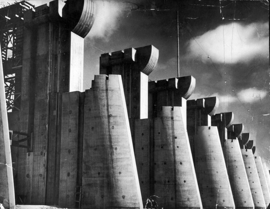 Fort Peck Dam 1936