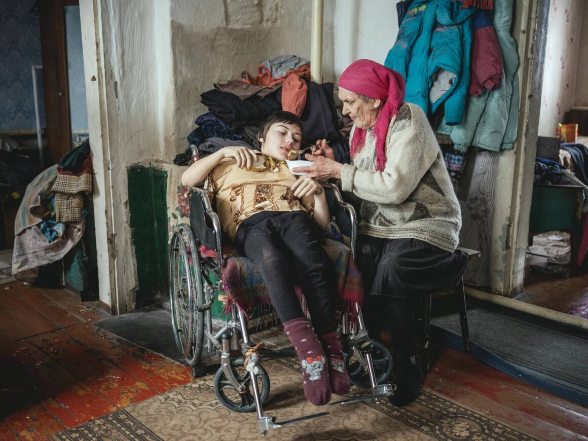 Ukrainian women in war
