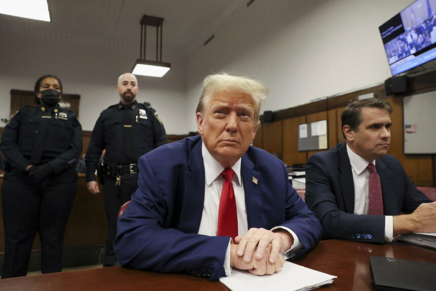 Trump trial photo