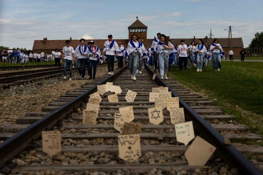 March of the Living walk