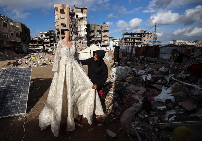photo of gaza after ceasefire
