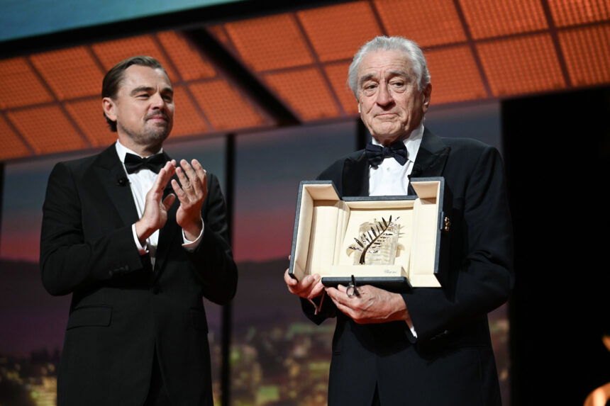 Robert de Niro and Leonardo De Niro photo