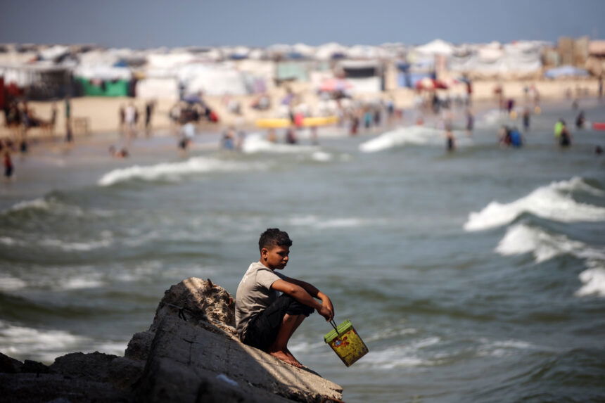 photo of children in gaza