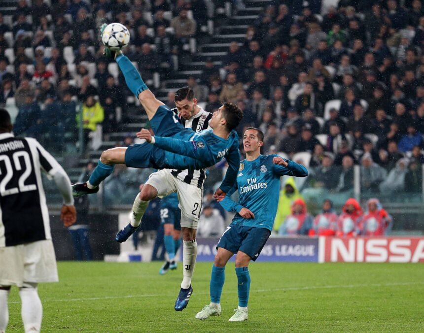 Cristiano Ronaldo's iconic goal