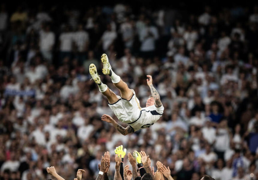 Toni Kroos' final game at the Santiago Bernabeu