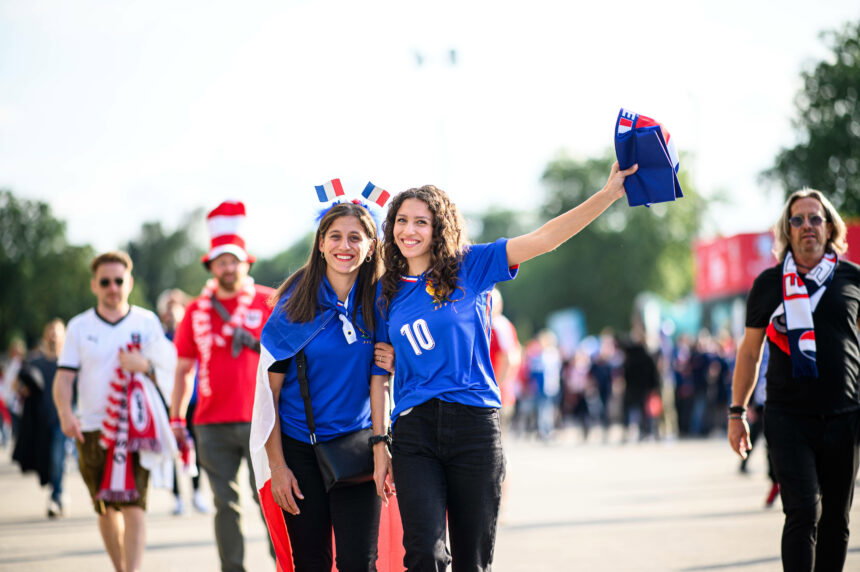 France fans EURO 2024