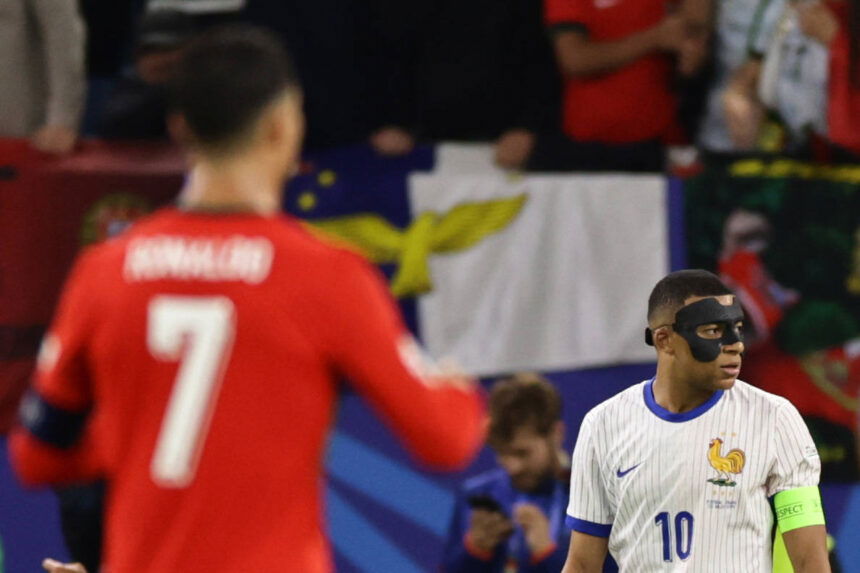 mbappe and Cristiano Ronaldo photo