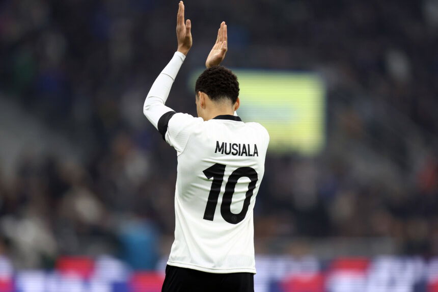 Jamal Musiala germany vs italy photo