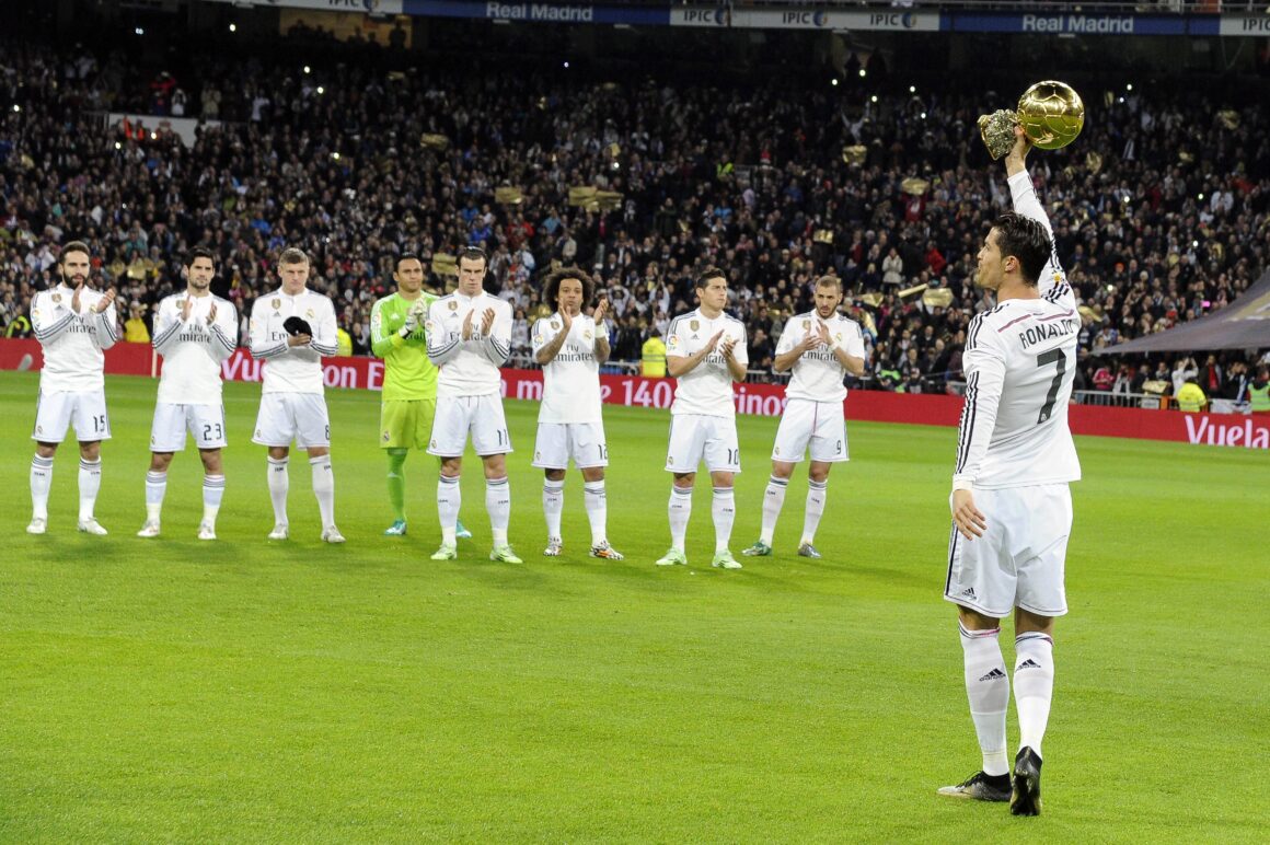 Cristiano Ronaldo 2014 Ballon d’Or show at Santiago Bernabéu