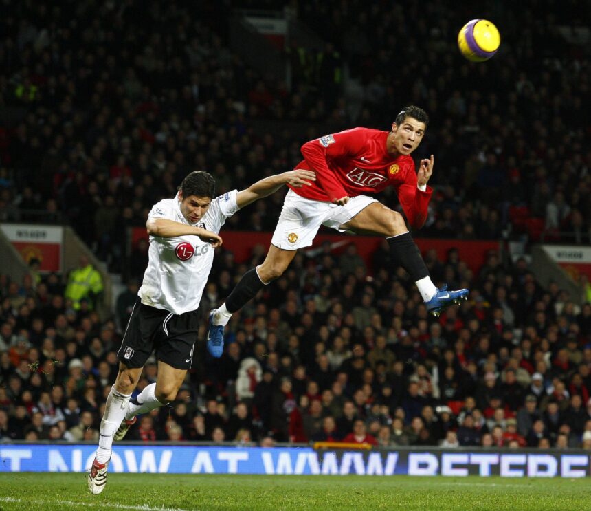 Cristiano Ronaldo at Manchester United 2007