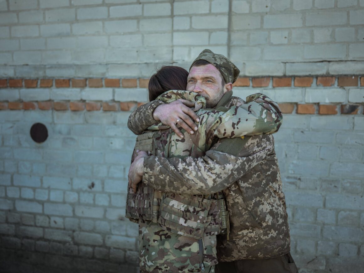 Ukrainian soldiers