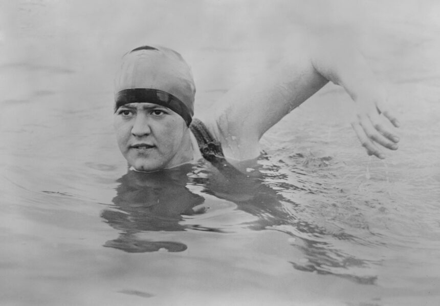 a photo of Gertrude Ederle, Women Athletes Who Transformed Sports History